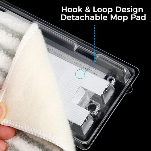 Reusable Mop Pad Refills for Shark Vacmop Replacement Pads Include VACMOP VM252 VM250 VM200 VM190, Vacuum Mop Pad Refills (8 Packs)...