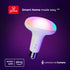 Globe Electric 50594 Works with Alexa Only Wi-Fi Smart Multicolor Changing RGB Tunable White Frosted LED Light Bulb, Voice Activated, 2000K - 5000...