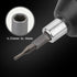 4 pack Screw Driver Bit Adapter, 6.35mm 1/4" Insert Bit adapter 4mm Screwdriver Micro Bit Holder Magnetic Hex Socket Shank Screwdriver Bit Adapter...