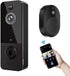 Video Doorbell Camera Wireless with Ring Chime, AI Human Detection, Live Image, Night Vision, Instant Alerts, 2-Way Audio, Outdoor Indoor Surveill...