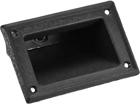 uxcell Recessed Speaker Handle Grasp Pocket Style Plastic Handles Holder 5.2'' Length Fit for PA/DJ Speaker Cabinet Box 2pcs...