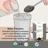 Activated Charcoal Powder Food Grade Natural Detoxifier for Digestive Health, Teeth Whitening, Face Masks, Natural Detoxification and Bug Bite Rel...