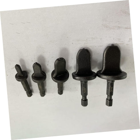 5pcs Copper Expander Black Hose Piping Kit Specialty Tools Air Conditioner Copper Tube Expander Swaging Tool Copper Expander Tool Manual Flaring T...