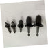 5pcs Copper Expander Black Hose Piping Kit Specialty Tools Air Conditioner Copper Tube Expander Swaging Tool Copper Expander Tool Manual Flaring T...