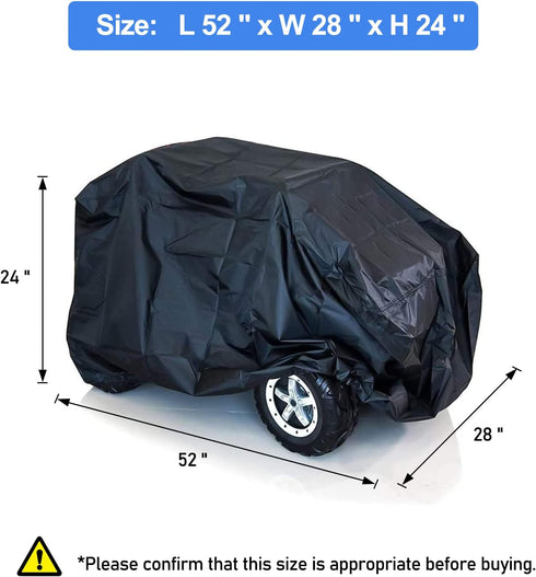 tonhui Kids Ride-On Toy Car Cover, Outdoor Wrapper Resistant Protection for Electric Battery Powered Children Wheels Toy Vehicles - Universal Fit,...