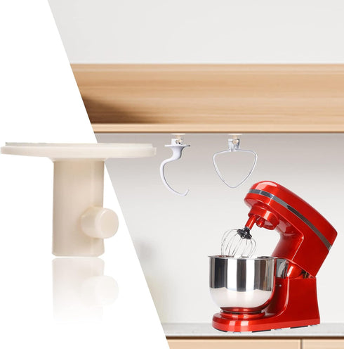 Stand Mixer Attachment Holders,4 Pack Kitchen Accessory Organizer Compatible with Kitchenaid Mixer Attachments Kitchenaid Mixer Accessories for St...