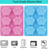 2 PCS Silicone Molds Puppy Dog Paw,6 Cavity Puppy Cat Mould for for Homemade Treats and Cat Animal Paw Ice Candy Chocolate Baking Mold...
