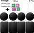 D.SKING 8-Pack Replacement Mount Metal Plates Car Phone Holder Iron Plates for Car Mount Car Kits...
