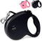16Ft Retractable Dog Leash,Light Weight Leash for Small to Medium Dogs/Cats Up to 50lbs,Stainless Steel Spring Strong Nylon Tape, Tangle Free, One...