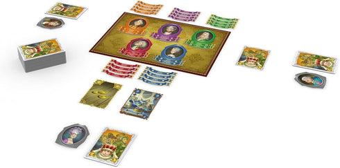 IELLO: for The King (and Me), Strategy Board Game, A Comical Theme That The Whole Family Will Love, Auction and Collection Mechanics, for Ages 10 ...