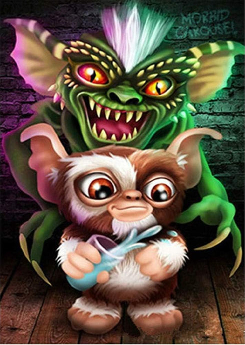 MMAHD 5D DIY Diamond Art Painting Kits for Adults Full,Fairy Monster Full Drill Embroidery Paintings Rhinestone Pasted DIY Painting Cross Stitch A...