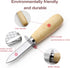 Oyster Shucking Knife Set of 2 Stainless Steel Oyster Knifes and 2 Pairs Level 5 Cut-Resistant Gloves?Oyster Knives Suitable for All Kinds of Shel...