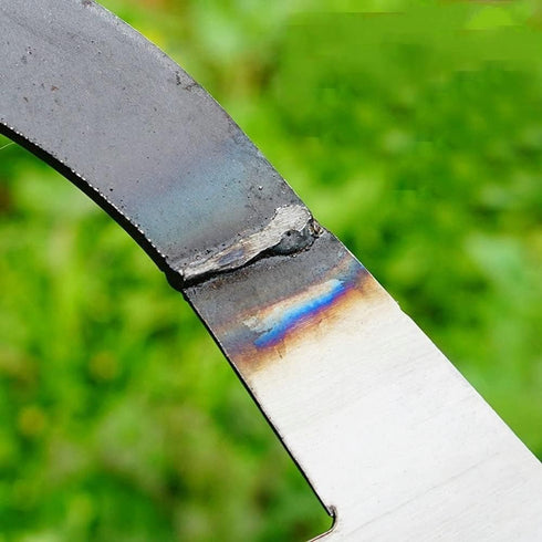 Handheld Hollow Hoe Thickened Manganese Steel Agricultural Weeding Hoe Planting Vegetable Gardening Loosening Soil Weeding Tools (M (23X14X13CM))...