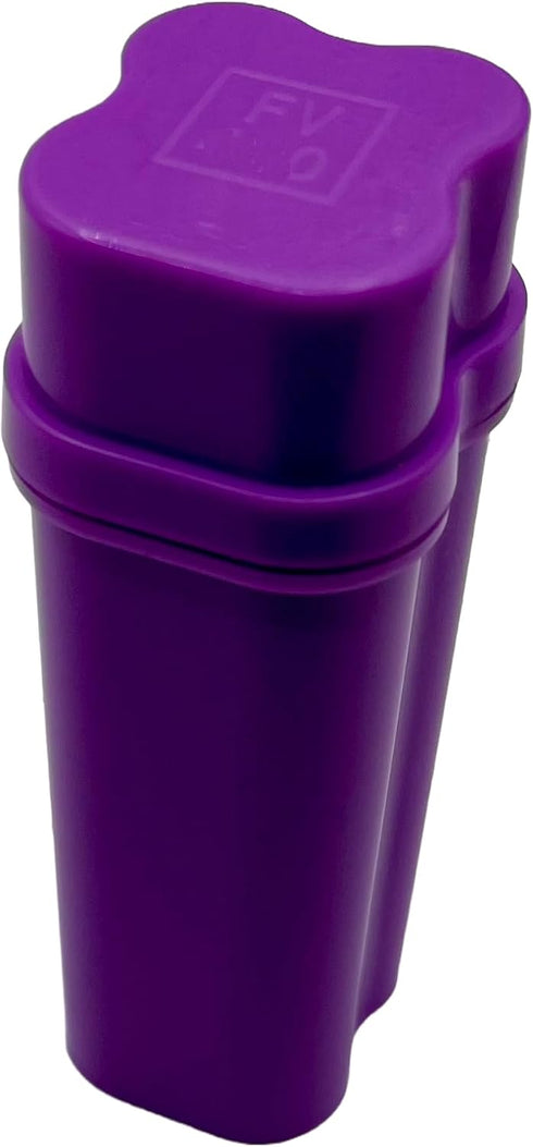 PopTube Pocket Lighter Case for Bic Lighters Small or Standard Size Waterproof Fit 2 in 1 (Purple)...
