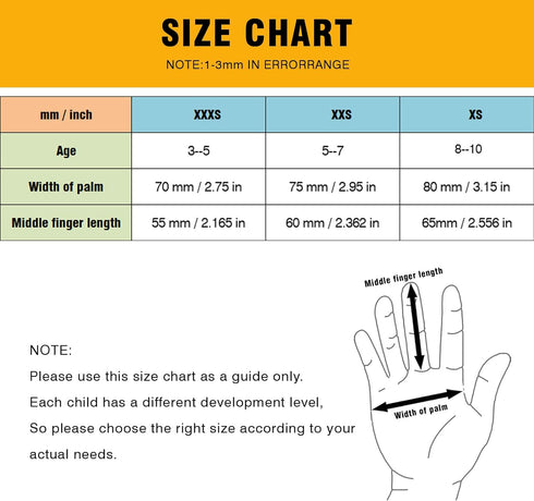 KDK Ages 8-10 Kids Gardening Gloves,Yard Work Gloves for Toddlers, Youth, Girls, Boys, Childrens, Soft Safety Rubber Gloves (XS Age 8-10, 1 Pair G...