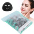 100Pcs/Pack Bamboo Charcoal Compressed Face Mask, Disposable Skin Care DIY Facial Mask Paper, Cotton Skin Care Wrapped Masks...