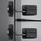 Fridge Lock (2 Pack), Heavy Duty Combination Refrigerator Lock, for Fridge, Cabinets, Window and Child Locks for Cabinets and Drawers, Strong Non-...