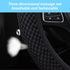 Elastic Stretch Steering Wheel Cover, Universal 15 Inch Automotive Steering Wheel Cover, Microfiber Breathable Ice Silk, Anti-Slip, Odorless, Easy...