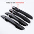 Exterior Door Handle Cover Trim for Honda Civic 10th Gen Accessories 2016 2017 2018 2019 2020 2021 with Smart Keyhole (Glossy Black)...