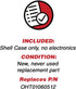 KeylessOption Keyless Remote Uncut Blank Car Smart Key Fob Case Shell Cover Housing for OHT01060512 (Pack of 2)...