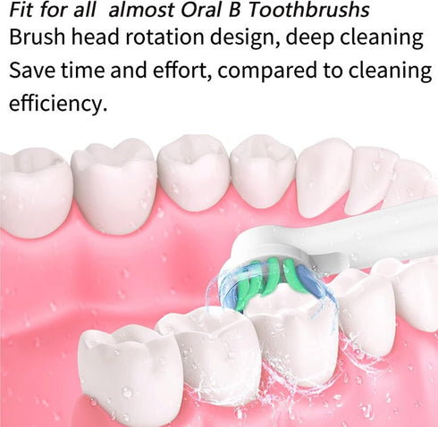 Toothbrush Heads for Oral B Braun Replacement Heads, Professional Electric Toothbrush Heads, Precision Clean Brush Heads Refill Compatible with Or...