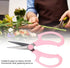 Floral Scissors, Pruning Shear Pruning Scissor, Multifunctional Floral Scissors Pruning Shears Flower Cutting Scissors (Pink)...