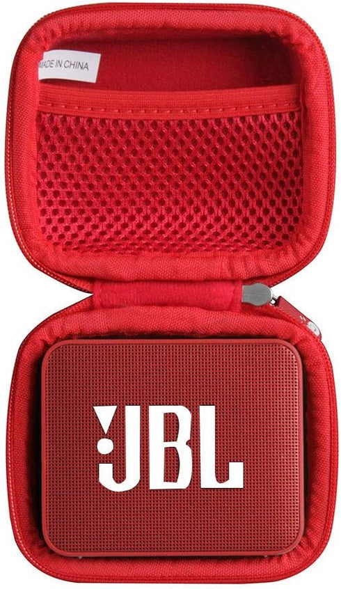 Hermitshell Travel Case for JBL GO2 - Waterproof Ultra Portable Bluetooth Speaker (Red)...