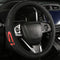 Leather Steering Wheel Cover Compatible with Civic si Universal Size(SI)...