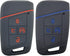 2Pcs Coolbestda Compatible with 2019 2020 2021 2022 2023 2024 VW Volkswagen Tiguan Atlas Jetta Passat Golf Alltrack Push Start 4B Key Fob Case Cov...