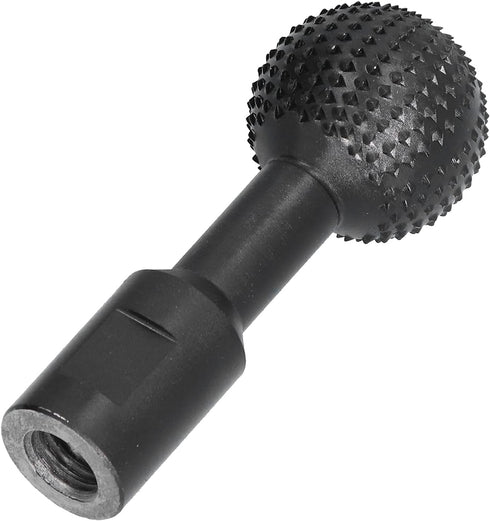Ball Grinding Head, 5/8-11 Threads for 4 1/2 and 5 Inch Angle Grinder, Wood Carving Burrs Carbon, Carbon Steel Ball Grinding Head Power Carving To...