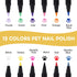 Dog Nail Polish Pens Quick Dry,12 Colors Pet Nail Polish Kit for Dogs,Cats or Birds,Dog Safe Nail Polish and Easy to Apply,Nail Polish Pens for Do...