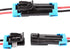 2 Pin Way Car Waterproof Electrical Connector Plug with Wire AWG Marine Pack of 2...