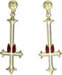 Hunter X Hunter Anime Manga Chrollo Lucifer Stud and Hook Earring 3 Pack...