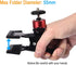 UTEBIT Tripod Camera Clip Clamp with 360 Degree Swivel Mini Ball Head 2 Pack Clip Camera Mount Photography Accessories Clamp 1/4'' Screw Black Spr...