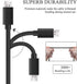 DEEGO Charging Cable for Samsung Galaxy S7, 2Pack 6Ft 10Ft Long Charger Cable, Android Phone Fast Charger Cord for Samsung Galaxy S7 S6 Edge,Note ...