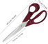 Scissors,Office Scissors All Purpose Ergonomic Design Comfort-Grip Handles Sharp Scissors For Office Home Craft Sewing Fabric Supplies School Stud...