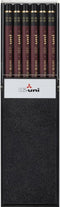 Uni Wooden Pencil, 9B, Box of 12 (HU9B)...