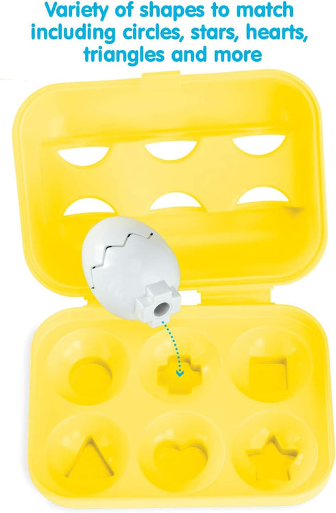 Kidoozie Peek N Peep Eggs - Mentally Stimulating Sorting & Stacking Toy for Ages 1 and Up - A Fun Way to Build Hand-Eye Coordinaton!...