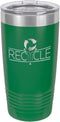 Custom Laser Engraved Polar Camel Tumbler (Green, 20oz)...