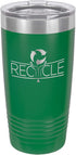 Custom Laser Engraved Polar Camel Tumbler (Green, 20oz)...