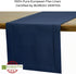 D'Moksha Homes Linen Navy Blue Table Runner 60 Inches - Classic Hemstitch, 100% Pure Linen Coffee Table Runner 14 x 60 Inch Ideal for Dresser Tabl...