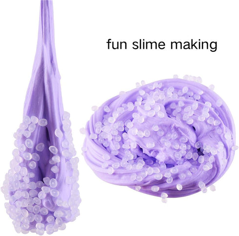 CCINEE Translucent Fishbowl Beads Slushie Rice Beads for Crunchy Slime, DIY Craft Supplies, Vase Filling,Christmas, New Year, Wedding and Table De...