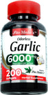 Lab | garlic pills |6000 mg Equivalent | 200 softgels | organic garlic | 200 capsules | garlic supplements | garlic | odorless garlic | garlic ext...
