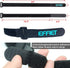 12 Packs Fastening Cord Wrap 1 x 24 Inches Hook and Loop Cinch Straps, EFFIET Adjustable Adhesive Extension Hose Storage Strap, Securing Bike Slee...