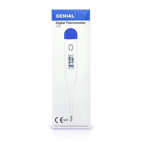 Digital Thermometer for Fever, Quick Reading Waterproof Oral Thermometer with Fever Indicator. Best for Baby Kids and Adults...
