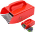 1/2/4 Pack Berry Picker, Berry Pickers and Rakes with Metallic Comb and Ergonomic Handle for Easier Berry Picking, Blueberry Rake Scoop for Bluebe...