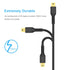 3ft Mini USB Cable, Standard USB 2.0 to Mini B Male Charger Cord Durable USB Mini to USB Charging Cable Compatible with PS3 Controller, MP3 Player...