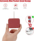 Small Portable Charger 4000mAh,Cute Power Bank Built in Cable,Mini Fast Charging USB C Phone Charger,Ultra-Compact External Battery Pack for iPhon...