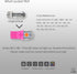 168 194 2825 T10 W5W 5050 5-SMD LED License Plate Dome Map Lights Bulbs (20 pieces) (Pink/Purple)...