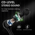 Bluetooth Neckband Headphones for Samsung S24 S23 A55 in-Ear Magnetic Earbuds Noise Canceling Stereo Sound Mic Wireless Headset for iPad Air Pro i...